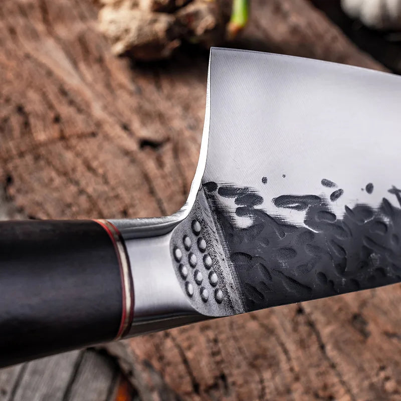 Cuchillo de Chef Japonés Kiritsuke Forjado a Mano