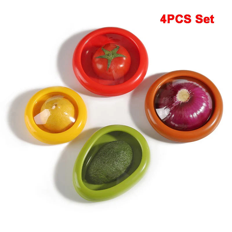 Food Fruit Vegetable Reusable Airtight Fresh Storage Storage Box for Fruits and Vegetables Easy to Clean Kitchen Gadgets