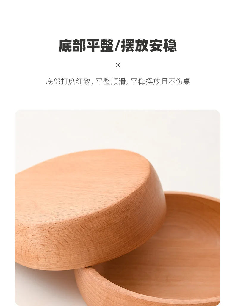 Handcrafted Wooden Bowl for Elegant Dining