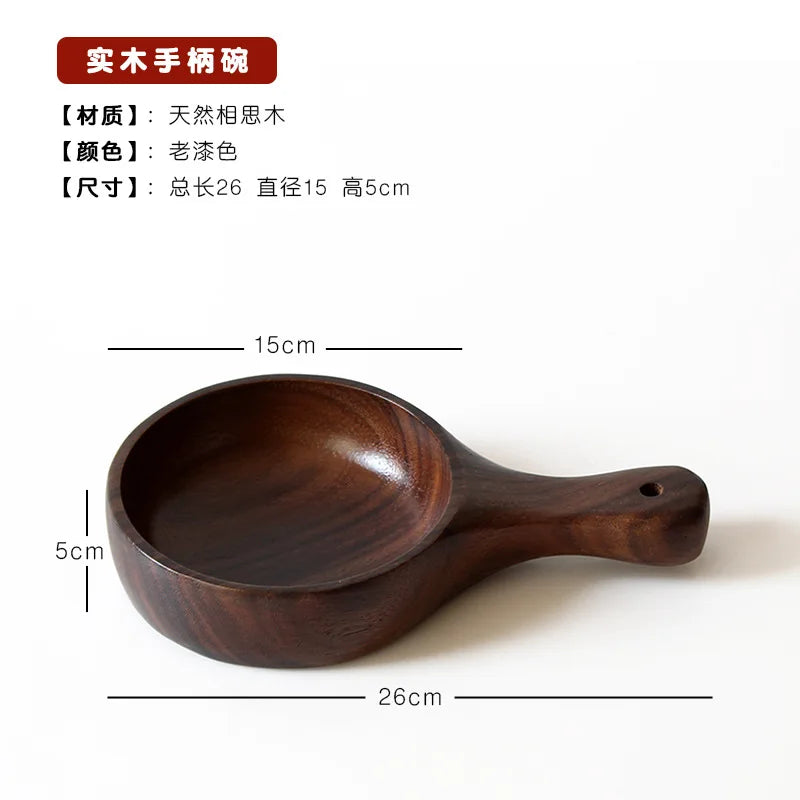 Handcrafted Wooden Bowl for Elegant Dining