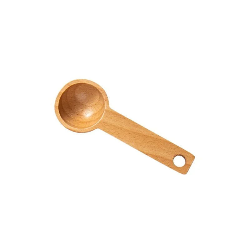 1Pc Mini Wooden Spoons Small Kitchen Spice Condiment Cooking Spoon Sugar Salt Coffee Scoop Salt Seasoning Honey Teaspoons Tool