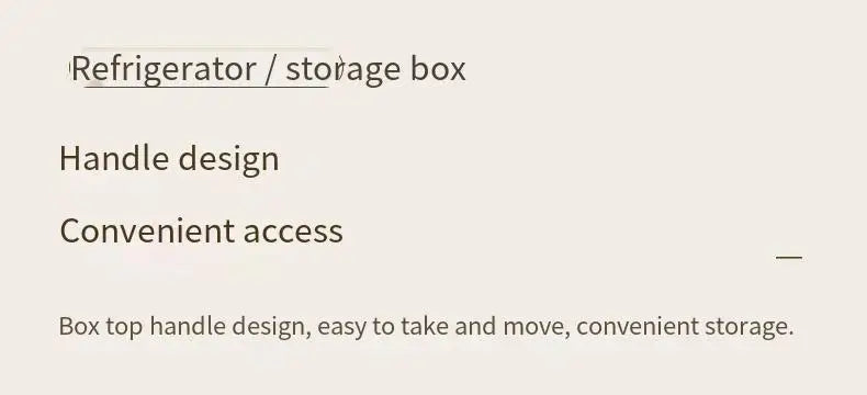 Kitchen Drain Box, Interval Preservation Box, Refrigerator Storage Basket With Handle Storage Box, Made Of PET Material, White