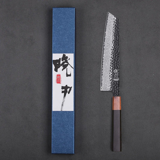 Cuchillo de Chef Japonés Kiritsuke 8.2” – Acero Damasco VG10