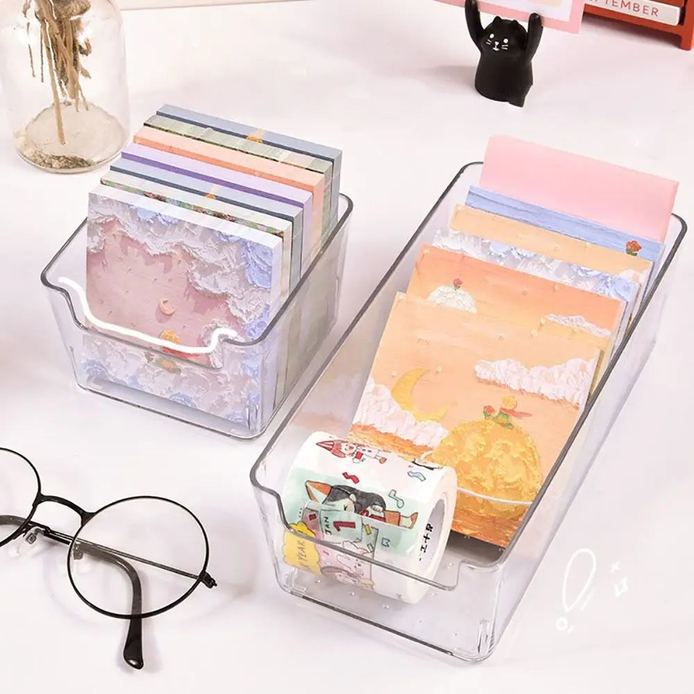 Drawer Organizer Bin Clear Stackable Fruit Food Jars Book Cosmetic Jewelry Storage Box Transparent Fridge Storage Bin Containers