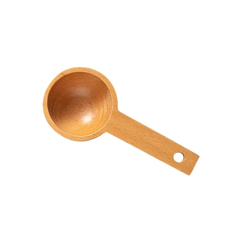 1Pc Mini Wooden Spoons Small Kitchen Spice Condiment Cooking Spoon Sugar Salt Coffee Scoop Salt Seasoning Honey Teaspoons Tool