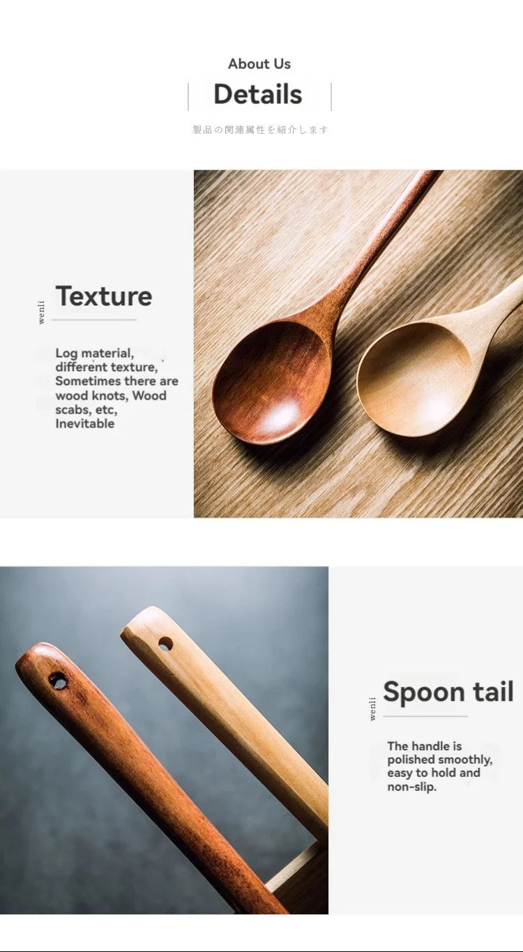 Long Wooden Stirring Spoon, Wooden Spoon With Long Handle, Wooden Spoon For Stirring And Cooking, Wooden Extended Cooking Spoon