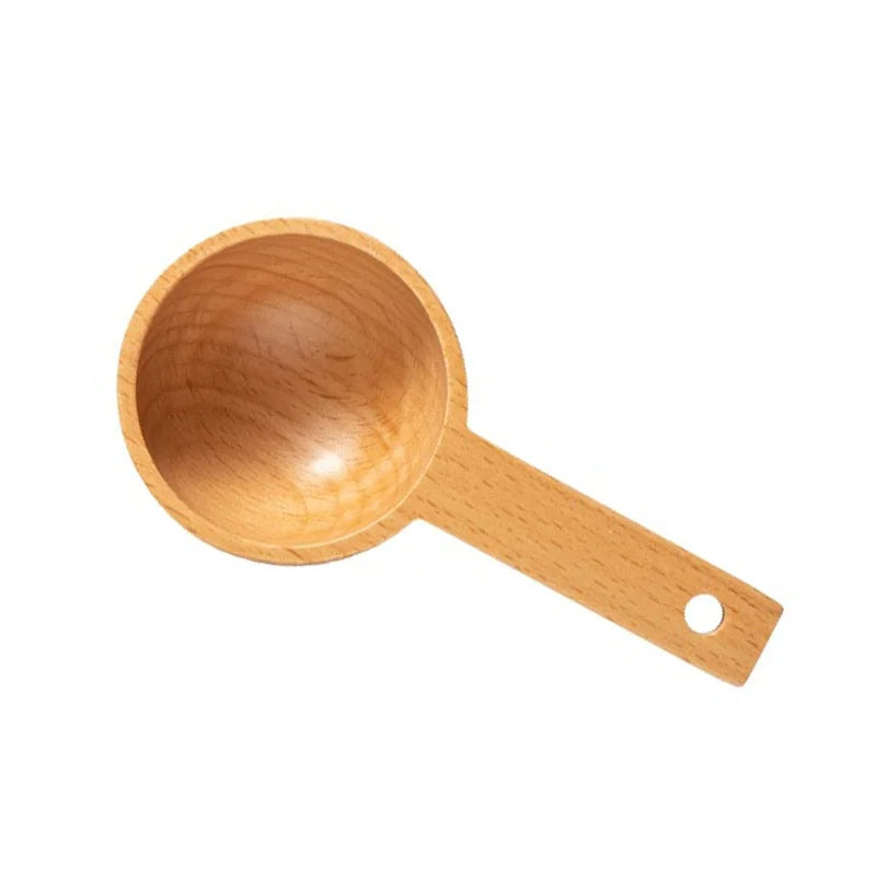 1Pc Mini Wooden Spoons Small Kitchen Spice Condiment Cooking Spoon Sugar Salt Coffee Scoop Salt Seasoning Honey Teaspoons Tool