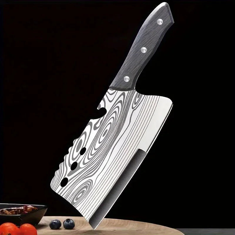 Cuchillo de Cocina Curvo – Doble Uso, Ideal para Cortar Verduras y Uso Doméstico