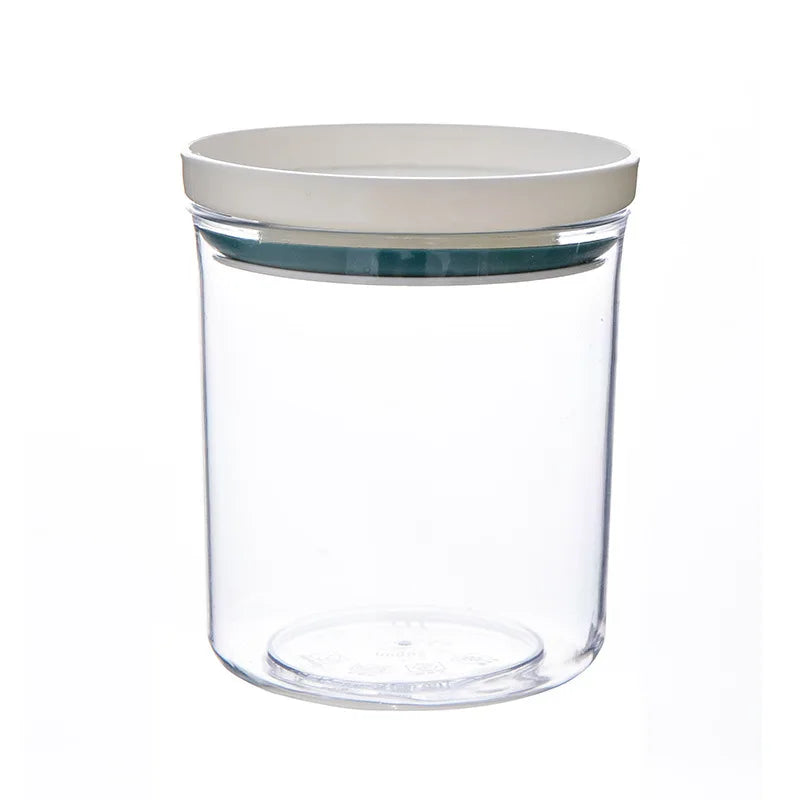 Food Container Storage Jars Transparent Food Canister for Mason Candy Spices Cookie Jar Sealed Ring Bottles Kitchen Storage Box