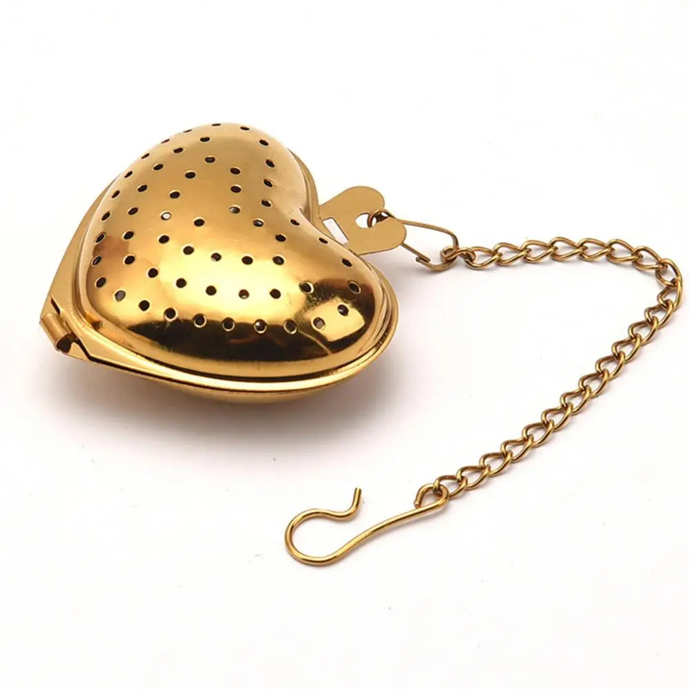 Reusable Stainless Steel Tea Infuser Mesh Ball Tea Strainer Coffee Herbs  Filter Diffuser Handle Tea Ball Kitchen Accessories