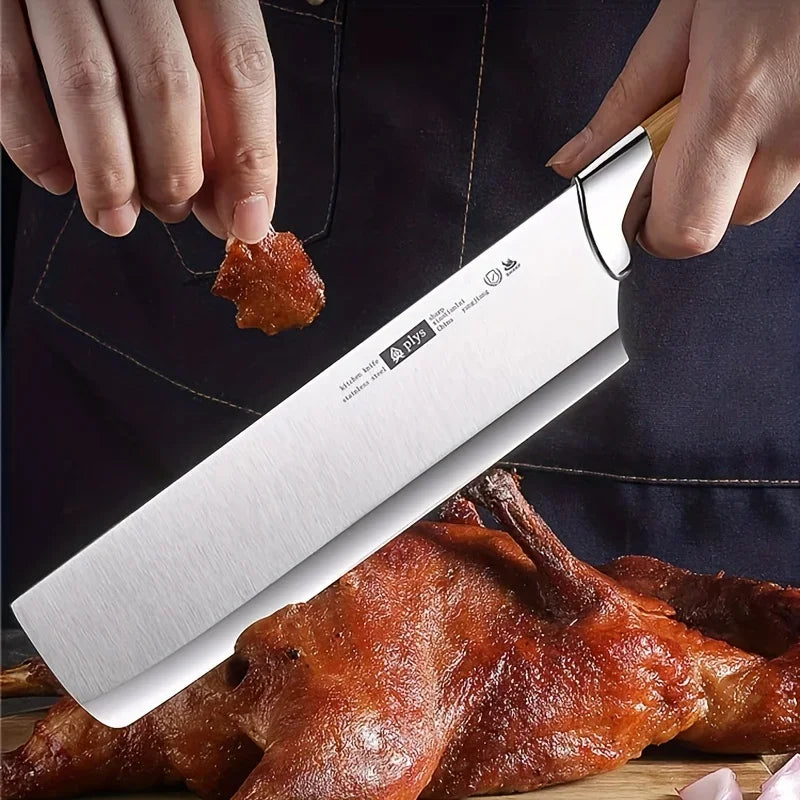 Cuchillo para Filetear Pato Asado – Acero Inoxidable, Profesional para Carne y BBQ