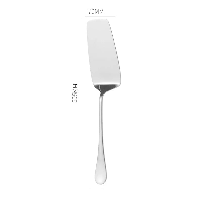 Stainless Steel Gold Korean Serving Spoon Tableware Soup Ladle Colander Fork Shovel Restaurant Public Cutlery Kitchen Utensil