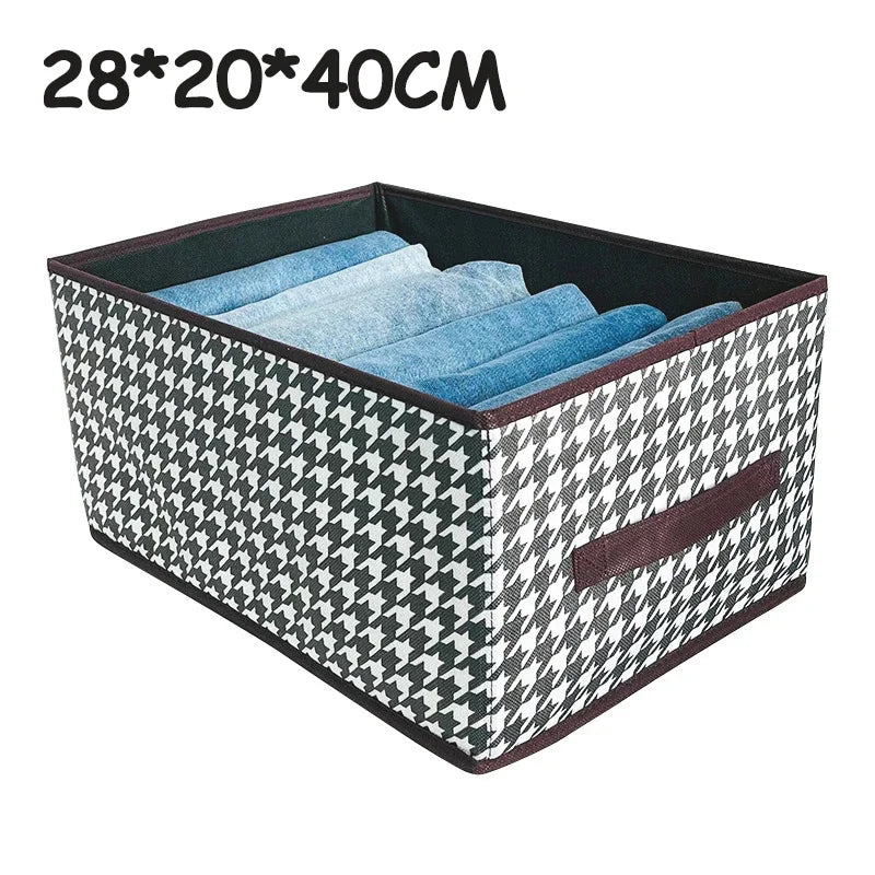 Thicken Clothes Organizer Pants Sweater Storage Cabinets Drawers Organizer Jeans Storage Box Wardrobe Clothes Storage Organizers