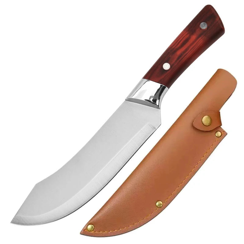 Cuchillo de Chef de Acero Inoxidable Forjado a Mano